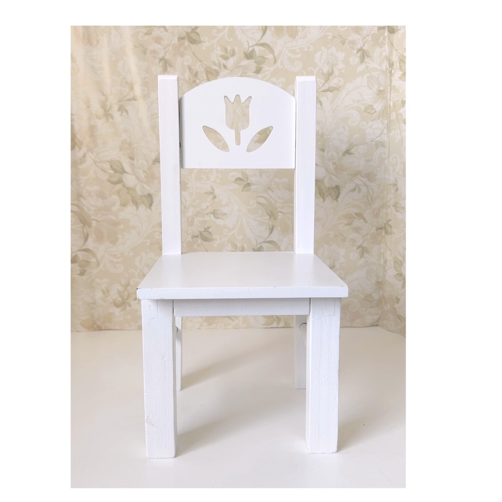 White Miniature Chair
